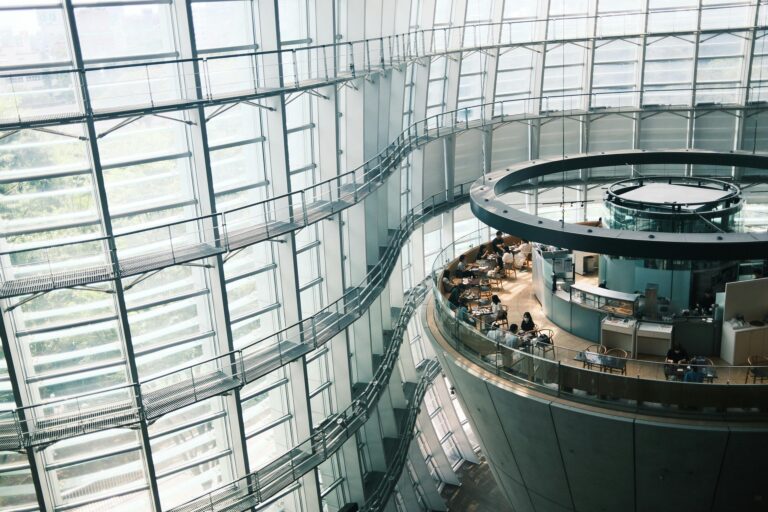 architectural image representing business and innovation